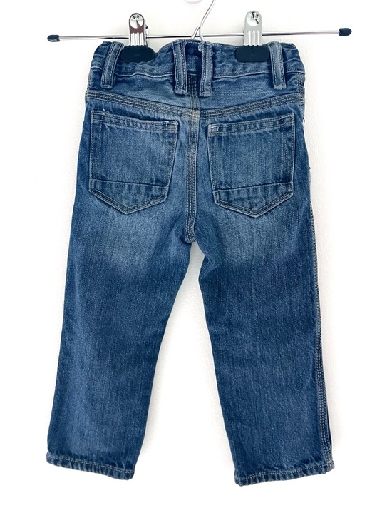 Gap Straight Like New Toddler Jeans, Indigo Wash, Front & Back Pockets - Picture 4 of 13